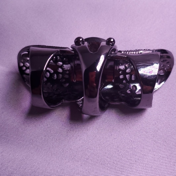 Pearl long knuckle ring - Picture 2 of 4